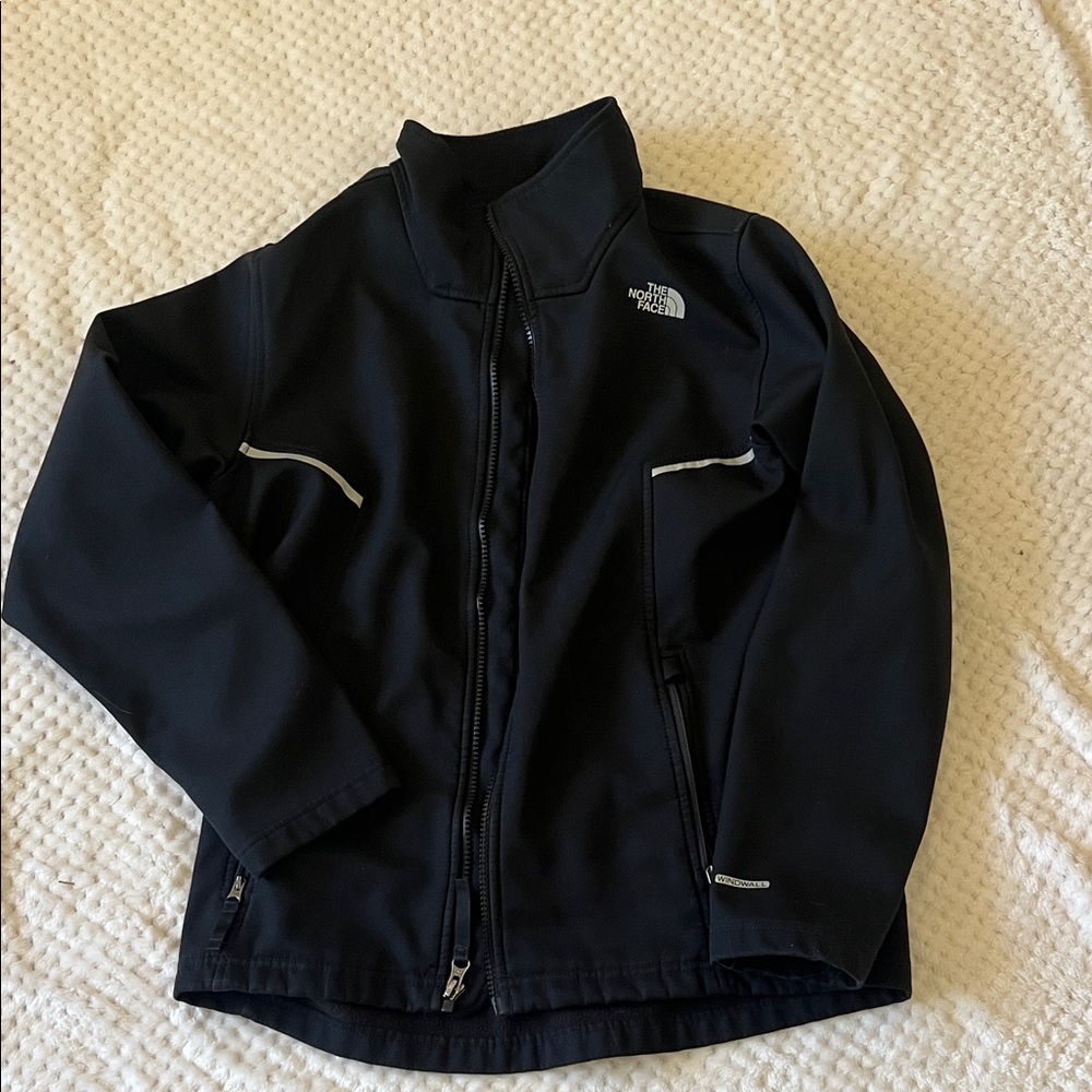 The North Face Navy Softshell Jacket
